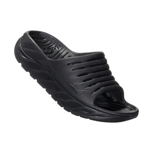 Hoka Ora Recovery Slide 1134527-blk черные тапочки слайдеры