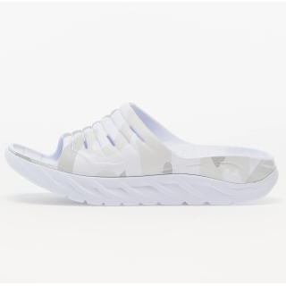 Hoka Ora Recovery Slide  1126850-WWH белые тапочки слайдеры