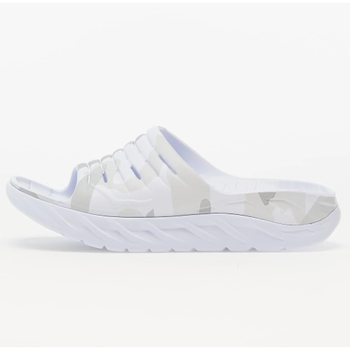 Hoka Ora Recovery Slide  1126850-WWH белые тапочки слайдеры