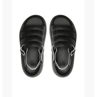 Ugg Sport Yeah Black 1126811-Blk черные женские тапочки
