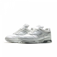 New Balance Made In Uk 1500 M1500WHI белые кожаные кроссовки 