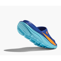 Hoka Ironman Ora Recovery Slide яркие тапочки слайдеры большого размера