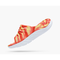 Hoka One Ora Recovery Slide 2 Swirl яркие тапочки слайдеры