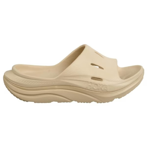 Hoka Ora Recovery Slide 3 1135061-SSSS бежевые тапочки слайдеры