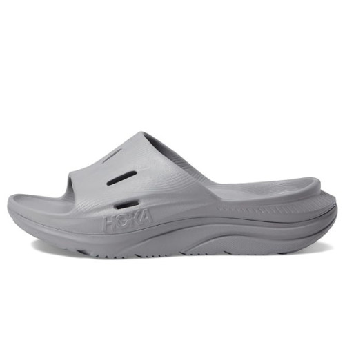 Hoka Ora Recovery Slide 3 Grey/Grey тапочки слайдеры