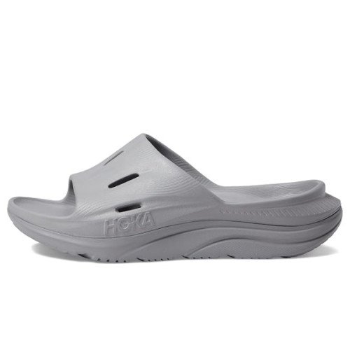 Hoka Ora Recovery Slide 3 Grey/Grey тапочки слайдеры