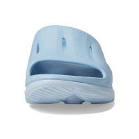 Hoka Ora Recovery Slide 3 голубые тапочки слайдеры женские