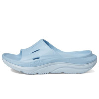 Hoka Ora Recovery Slide 3 голубые тапочки слайдеры женские