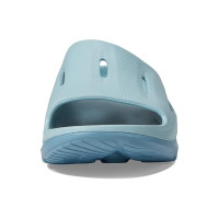 Hoka Ora Recovery Slide 3 голубые тапочки слайдеры женские