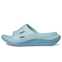Hoka Ora Recovery Slide 3 голубые тапочки слайдеры женские