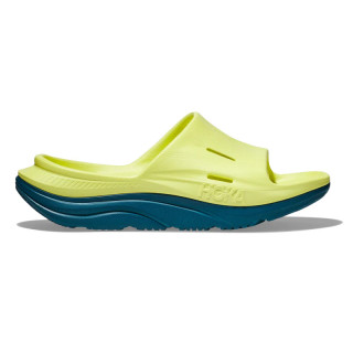 Hoka Ora Recovery Slide 3 1135061 салатовые тапочки слайдеры
