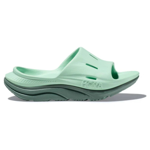 Hoka Ora Recovery Slide 3 1135061 мятные тапочки слайдеры
