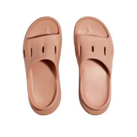 Hoka Ora Recovery Slide 3 1135061-SDST бежевые тапочки слайдеры