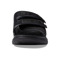 Hoka Ora Luxe 1134150 черные тапочки слайдеры