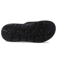 Hoka Ora Luxe 1134150 черные тапочки слайдеры