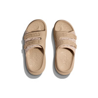 Hoka Ora Luxe 1134150-SSDD бежевые тапочки слайдеры