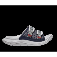 Hoka Ora Luxe 1134150-ONCL светлые тапочки слайдеры