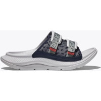 Hoka Ora Luxe 1134150-ONCL светлые тапочки слайдеры