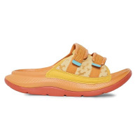 Hoka Ora Luxe 1134150-GYDS бежевые тапочки слайдеры