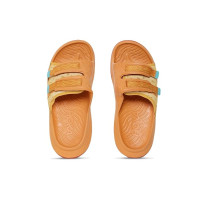 Hoka Ora Luxe 1134150-GYDS бежевые тапочки слайдеры