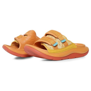 Hoka Ora Luxe 1134150-GYDS бежевые тапочки слайдеры