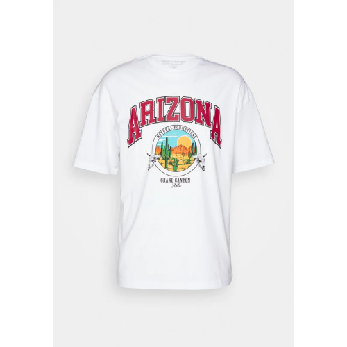 Мужская белая футболка Jack&Jones Arizona оригинал