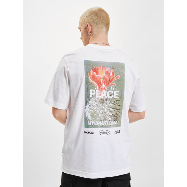 Мужская белая футболка Jack&Jones place оригинал