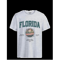 Мужская белая футболка Jack&Jones Florida оригинал