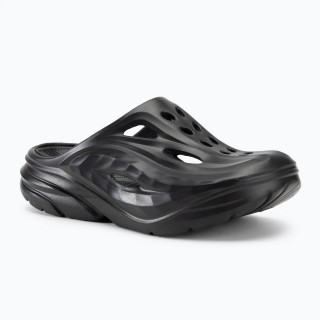 Hoka Ora Recovery Mule 1147951 black/black черные тапочки слайдеры