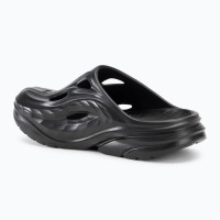 Hoka Ora Recovery Mule 1147951 black/black черные тапочки слайдеры