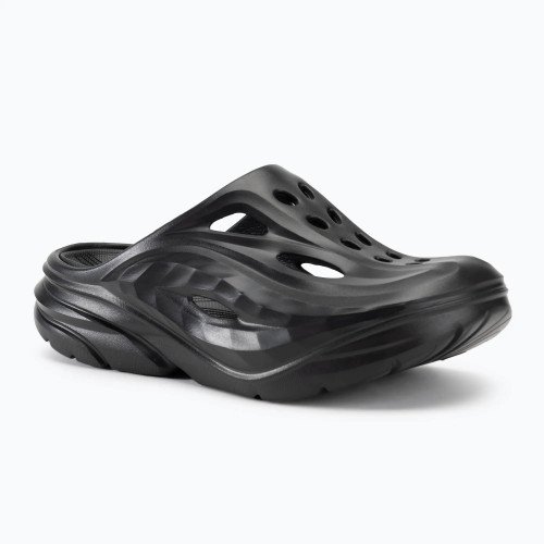 Hoka Ora Recovery Mule 1147951 black/black черные тапочки слайдеры