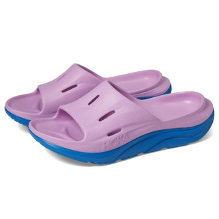 Hoka Ora Recovery Slide 3 1135061 фиолетовые тапочки слайдеры
