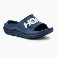 Hoka Ora Athletic Slide 1155154 синие тапочки слайдеры