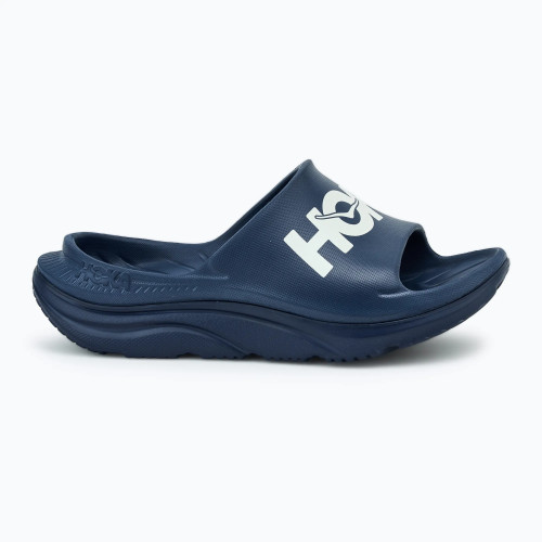 Hoka Ora Athletic Slide 1155154 синие тапочки слайдеры