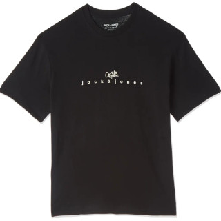 Мужская черная футболка Jack&Jones Jorsilverlake оригинал
