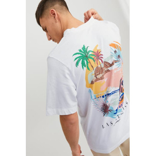 Мужская белая футболка Jack&Jones Las Glorias оригинал