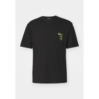 Мужская черная футболка Jack&Jones JCOCHAIN оригинал