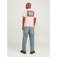 Мужская яркая футболка Jack&Jones Bushwick Backscript  оригинал