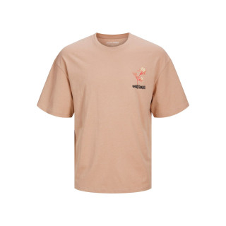 Мужская бежевая футболка Jack&Jones GAMESTEE TAN оригинал