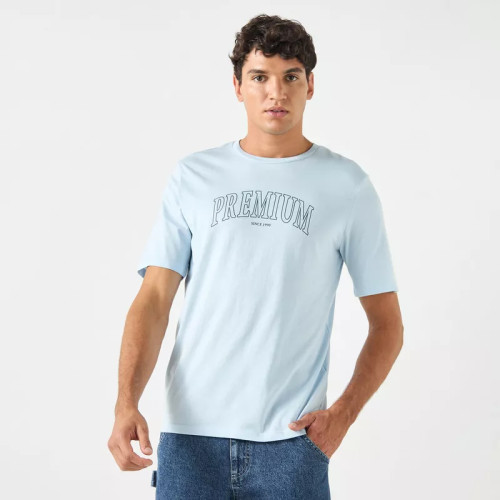 Мужская голубая футболка Jack&Jones оригинал