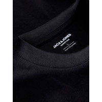 Мужская черная футболка Jack&Jones JJEURBAN оригинал