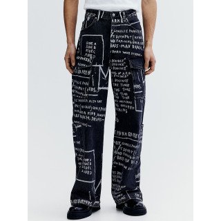 Мужские джинсы H&M Bootcut Loose Cargo багги