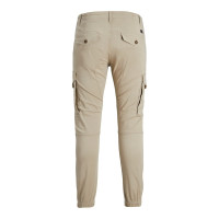 Jack&Jones светлые котоновые мужские карго штаны JJIPAUL 