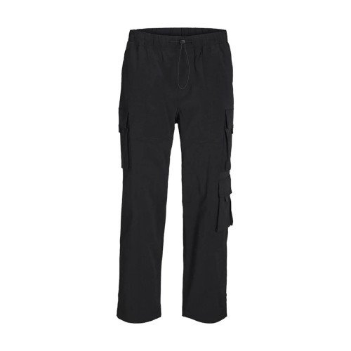 Jack & Jones черные мужские карго штаны широкие 