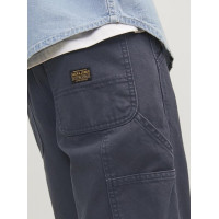 Jack&Jones синие котоновые мужские широкие джинсы штаны 