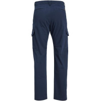 Jack&Jones синие котоновые мужские карго штаны 