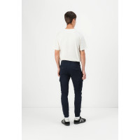 Jack&Jones синие котоновые мужские карго штаны 