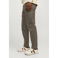 Jack&Jones темные котоновые мужские карго штаны JPSTACE 