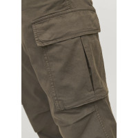 Jack&Jones темные котоновые мужские карго штаны JPSTACE 