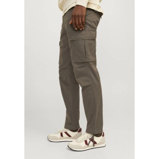 Jack&Jones темные котоновые мужские карго штаны JPSTACE 